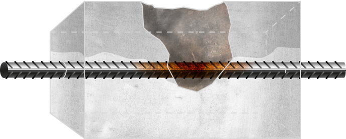 Corrosion vu de l'intérieur